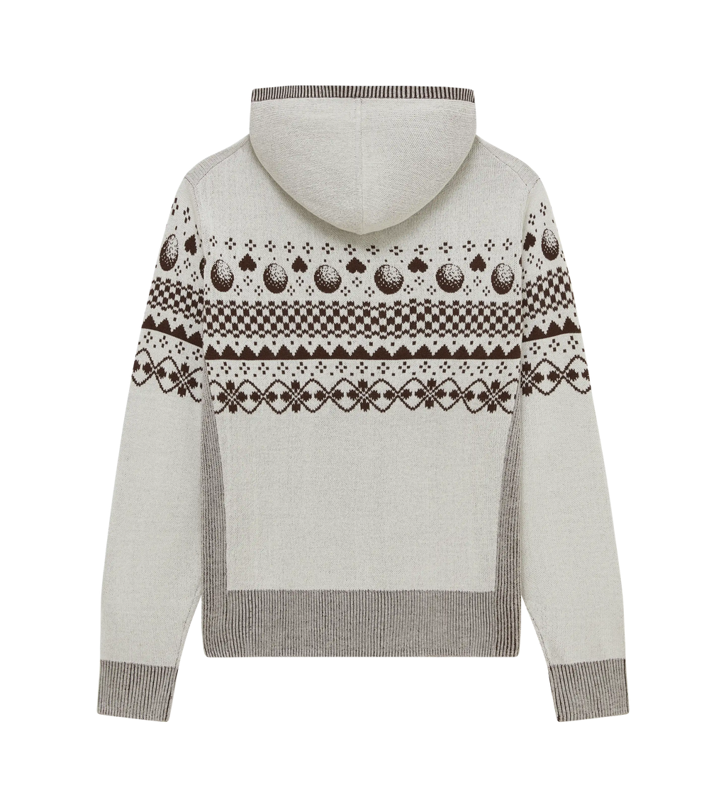 Knit Zip Hoodie